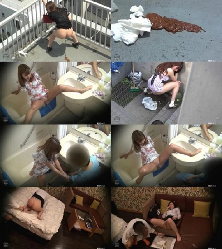 BFSO-03 Japanese Girls Shit smelling schoolgirl pooping in panties and masturbating in own shit. [HD] (2022)