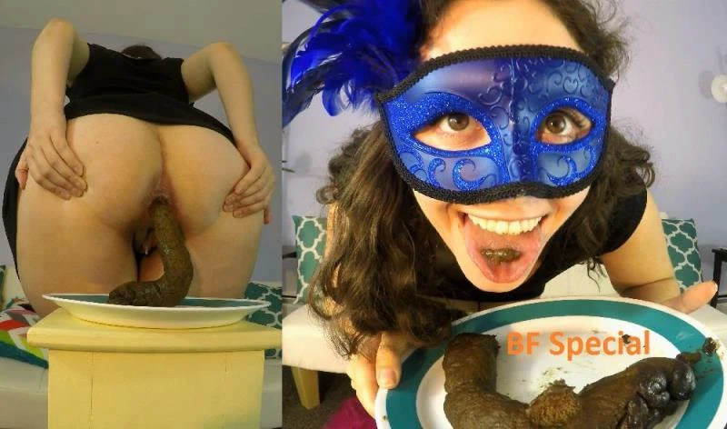 FSpec-745 LoveRachelle Girl stands and excretion long feces. [UltraHD/4K] (2022)