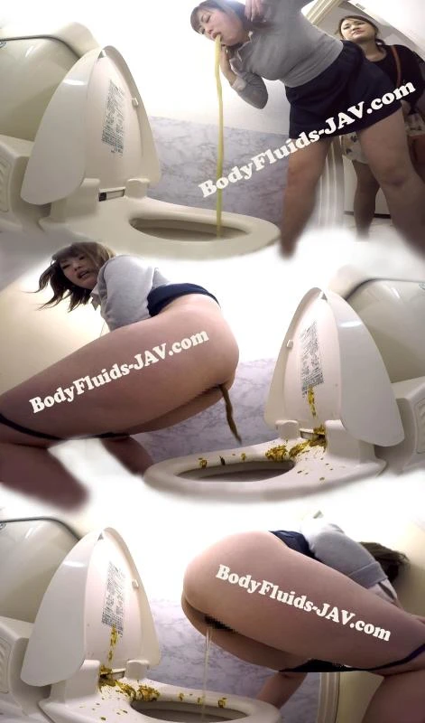 BFFF-236 Japanese Girls 友達のトイレを使ってたわごと Toilet Scat Voyeur [FullHD] (2022)