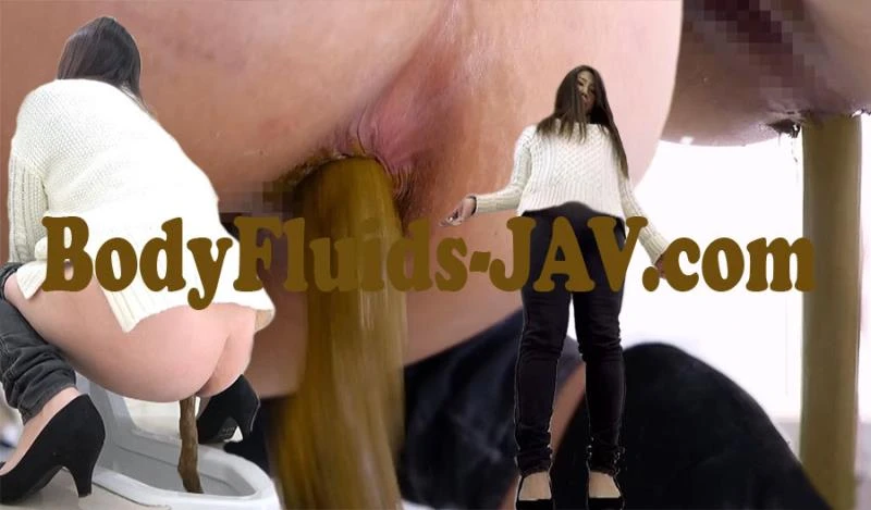 BFFF-400 Black Skinny Pants, Pooping on Toilet 黒のスキニーパンツ、トイレに [FullHD] (2022)